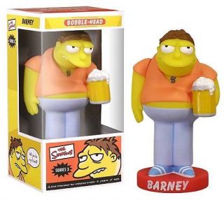 Funko Simpsons Barney Bobblehead Doll Wacky Wobbler Toy