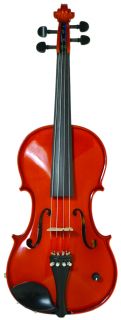 barcus berry 4 4 size acoustic electric violin natural