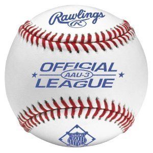 16 Rawlings Official AAU3 Baseballs New