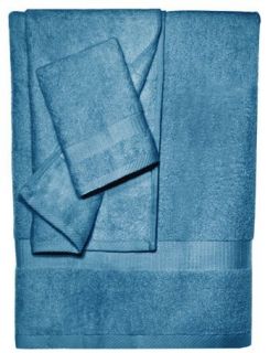 Luxury Bamboo Bath Towel Set Hand Towel Midnight Blue