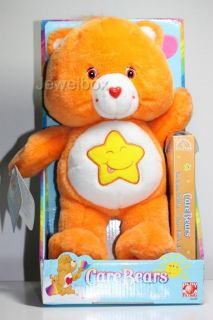 Care Bears RARE Plush 12 Laugh A Lot 2003 VHS New in Box Excellent 