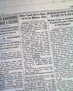 Bainbridge GA Georgia Negro Lynching 1937 Old Newspaper
