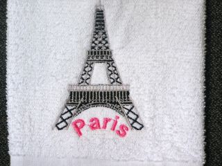 Eiffel Tower Towel Paris Decorative French Decor
