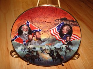 Battles of The American Civil War Chancellorsvill Plate