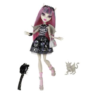 Monster High Doll Rochelle Goyle Daughter of Gargoyle w Wings Pink 