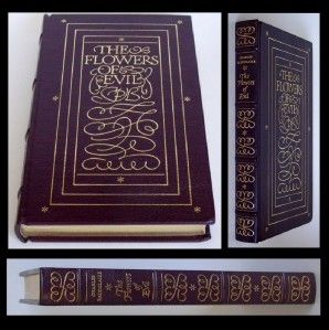   Press The Flowers of Evil by Charles Baudelaire Deluxe Leather