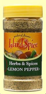 Island Spice Lemon Pepper Product of Jaimaica 8oz Jars