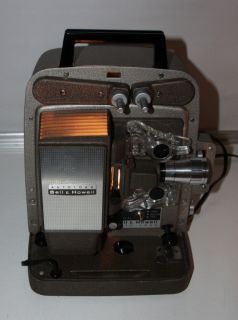 BELL & HOWELL 8mm Movie Projector 245 TESTED / WORKS GREAT Film
