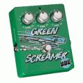 the bbe green screamer effect pedal is a vintage overdrive capable of 