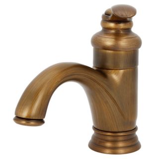Durable Antique Inspired Brass Bathroom Sink Basin Faucets Mixer Taps