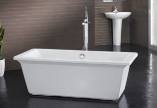 67 New Acrylic Modern Free Standing Bathtub Faucet