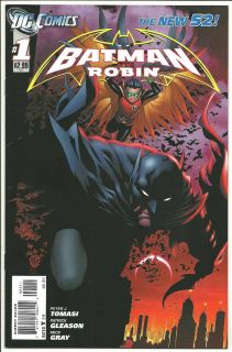batman reborn title batman robin issue 1 7 condition nm+ 9 6 page 