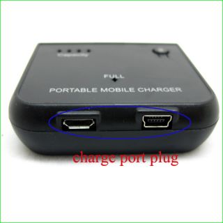 External Backup Power Battery Charger for LG Thrill 4G Optimus 2X P990 