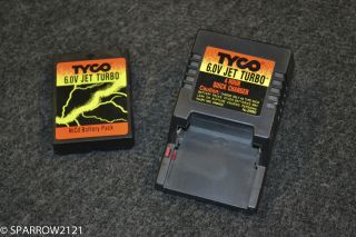 Tyco R C 6 0V Jet Turbo NiCd Battery Pack with Charger