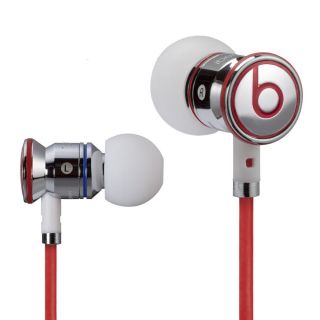 New Beats by Dr. Dre iBeats Headphones White/Chrome SEALED SHIPS FAST