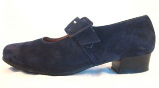 Beautifeel Mary Jane Navy Suede Womens Shoes Size 41 10 10.5