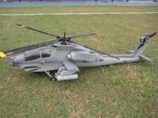 Apache AH 64 Canopy Fuselage Body 600SIZE RC Helicopter