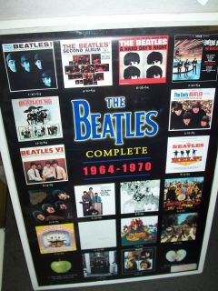 Beatles Complete LP Covers 1964 1970 Poster New