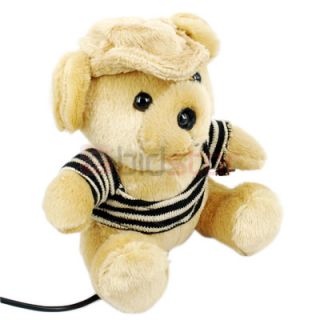 click an image to enlarge cute teddy bear has webcam built in to his 