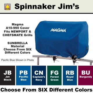 New Magma A10 990 Adventurer BBQ Grill Cover 6 Sunbrella Colors RV 