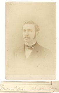 G02 108 Marcus Beebe Hampden MA 1881 Amherst Graduate