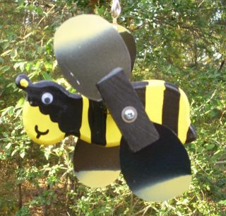 Bee Mini Whirligigs, Whirly Gig, whirligig, Windmill, Yard Art,