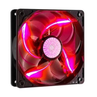   Master Case Fan 120mm Long Sleeve Bearing 4 Red LEDs 2000rpm