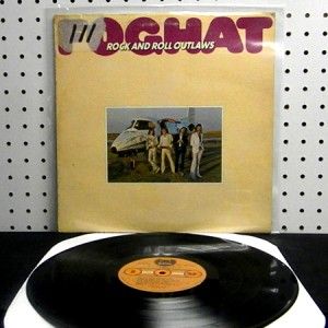 Foghat Rock and Roll Outlaws 1974 Vinyl LP VG Promo Copy Labels WLP 