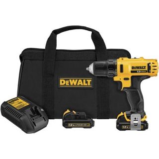   Reconditioned 12 Volt Max 3/8 Inch Cordless Drill Driver Kit DCD710S2