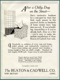 1920 beaton caldwell company home radiators ad