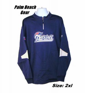 New England Patriots Embroidered Jacket Pullover 2XL