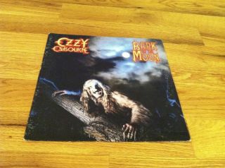 OZZY OSBOURNE LP Bark At The Moon CBS metal hard rock VG+/VG++ AWESOME 