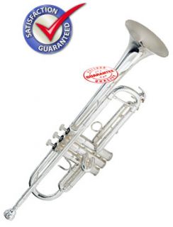 STUDENT SILVER Bb TRUMPET OUTFIT ★CASE★MOUTHPIECE★MORE★