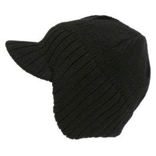   Peak with Earflaps Beanie Ski Hat Cap with Super Soft Berber Lining