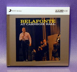 HARRY BELAFONTE Belafonte At Carnegie Hall Limited Edition K2 HD Japan 