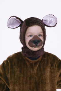 bear hood nose animal costume set child standard