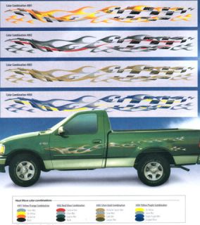 fast graphics heat wave decal kit 10 7 8 x 117 1 2 includes both right 