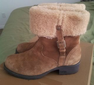 UGG Boots Brown Suede size 9 Bellvue II ***EXCELLENT MINT BEAUTIFUL 