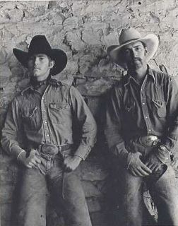 Cowboy Photoby Douglas Kent Hall Bell Ranch Postcard