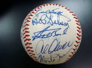 Carl Erskines Signed 1990 All Star Old Timers Game Baseball w/HOF
