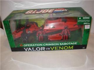   Valor vs Venom OPERATION CRIMSON SABOTAGE New Sealed MISB Kay Bee Toys