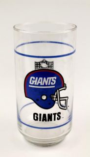  york giants beer glass this is a vintage new york giants beer glass 