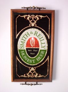   Beer Sign Smith Reilly Honest Beer Beautiful Mancave Bar Sign
