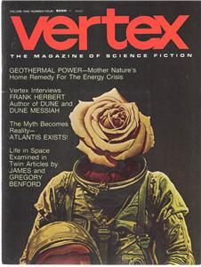 Vertex Magazine Vol 1 No 4 Frank Herbert Dune Allan Brennert William 