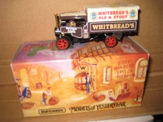 MATCHBOX YESTERYEARS GREAT BEERS OF THE WORLD 1922 FODEN STEAM WAGON 