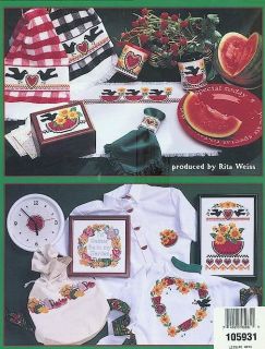Cross Stitch Watermelons by Terrece Beesley 16 Cute Designs