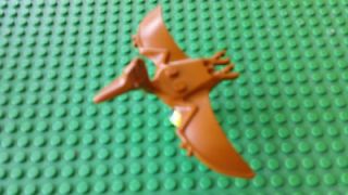 LEGO Animal Dinosaur 5987 DARK ORANGE PTERODACTYL Pterodon Minifigure 