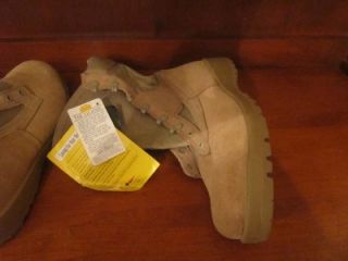 New with Tags U s Military Belleview Lightweight Desert Combat Boots 