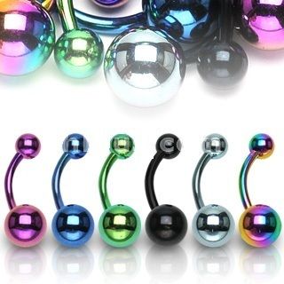Lot Color Titanium Belly Navel Rings Piercing Jewelry