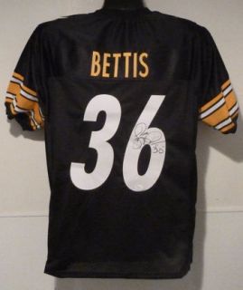 Jerome Bettis Autographed Signed Pittsburgh Steelers Size XL Jersey w 